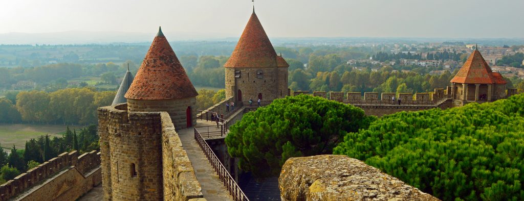 Cité Médiévale de Carcassonne dans l'Aude © AC